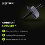 Ab roller silencieux en utilisation au sol