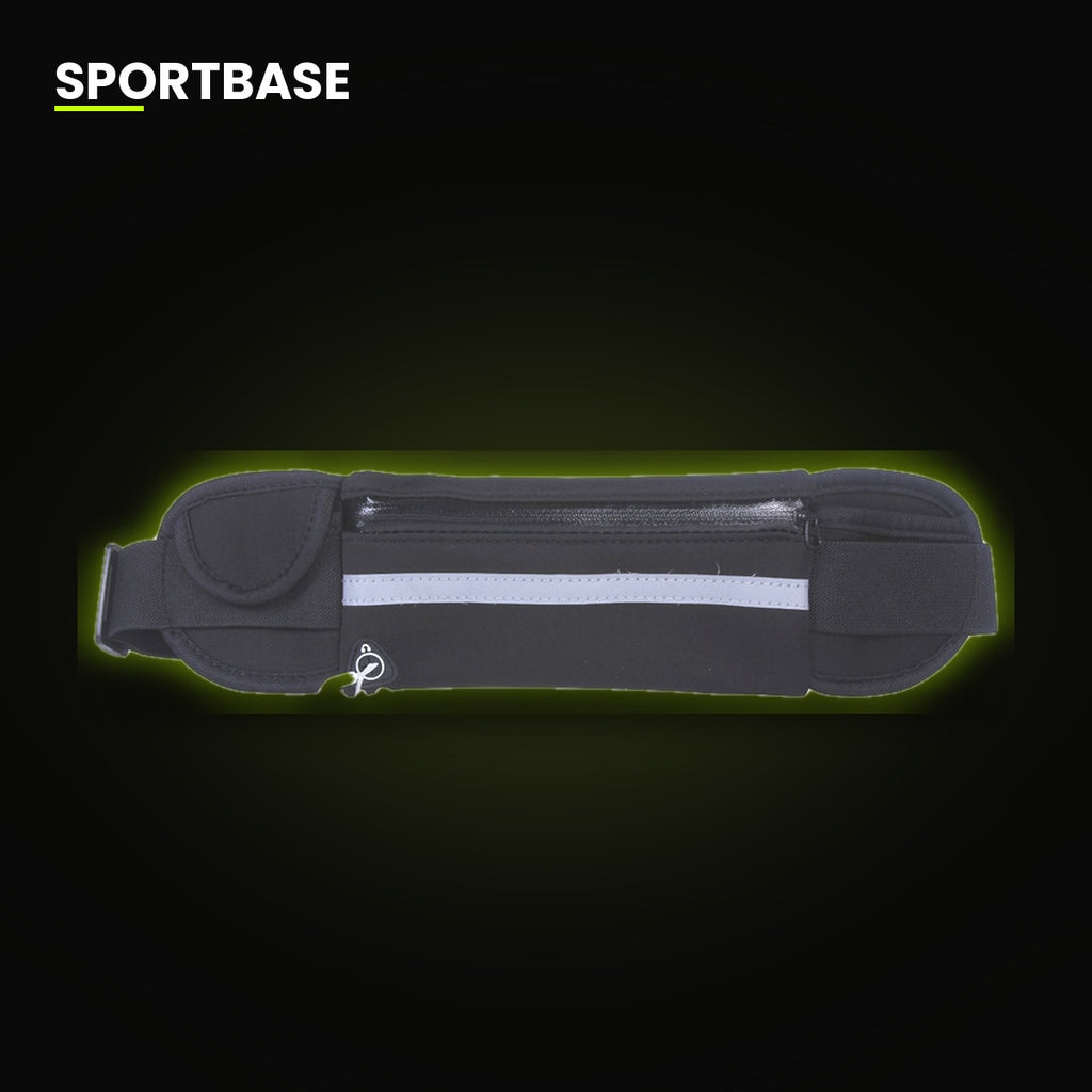 Ceinture de running réfléchissante Sportbase, vue studio