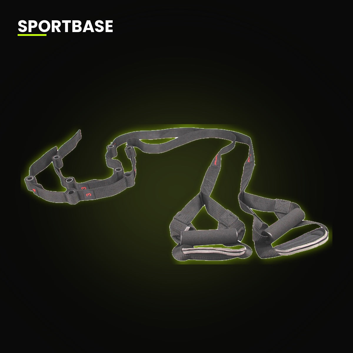 Sangles de suspension Sportbase, vue studio
