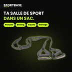 Sangles de suspension utilisées à la salle de sport