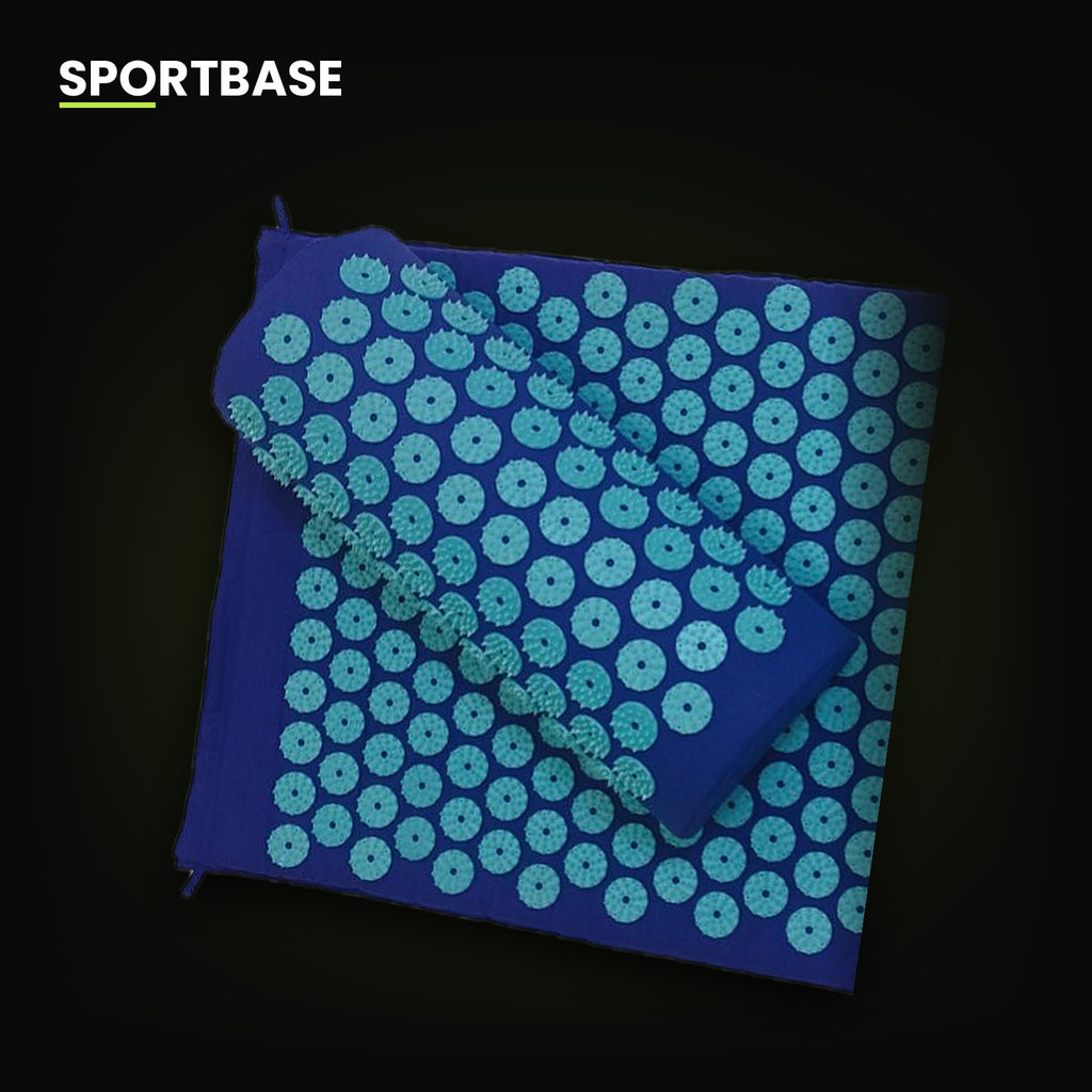 Tapis d'acupression avec coussin